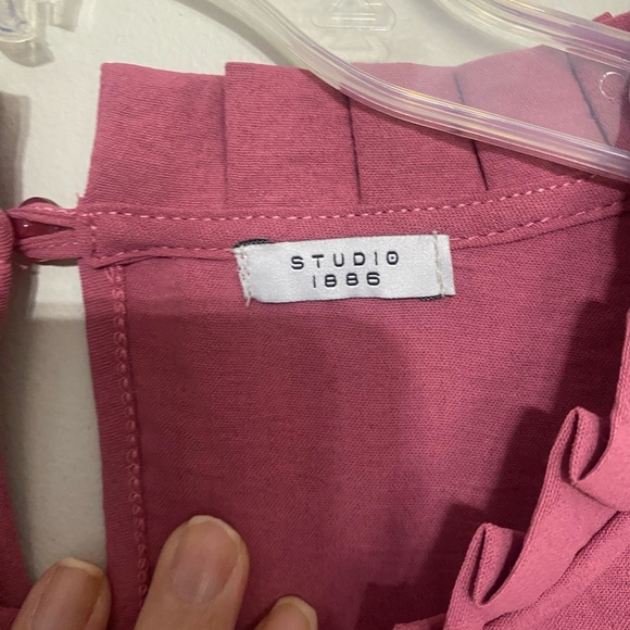 Women’s studio 1886 plink long‎ sleeve lace blouse size 2x - Picture 4 of 9